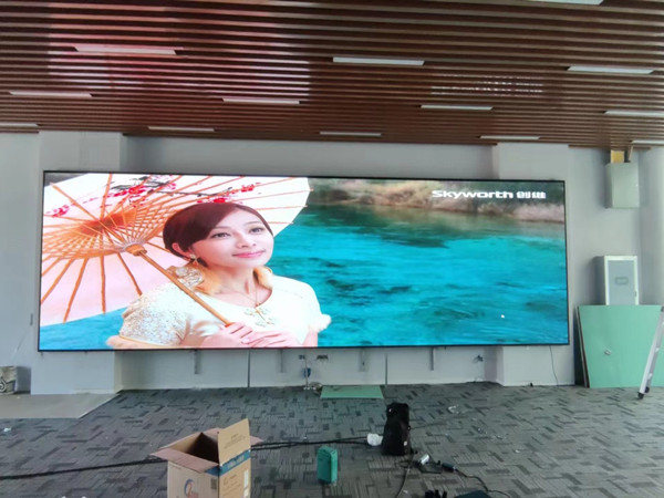 永善P1.53led小间距屏安装案例